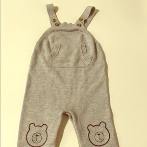 Knit sweater overalls size 18 months